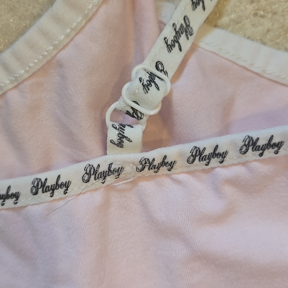 PLAYBOY Rare Pink Pajama/Lounge Set - Picture 4 of 13